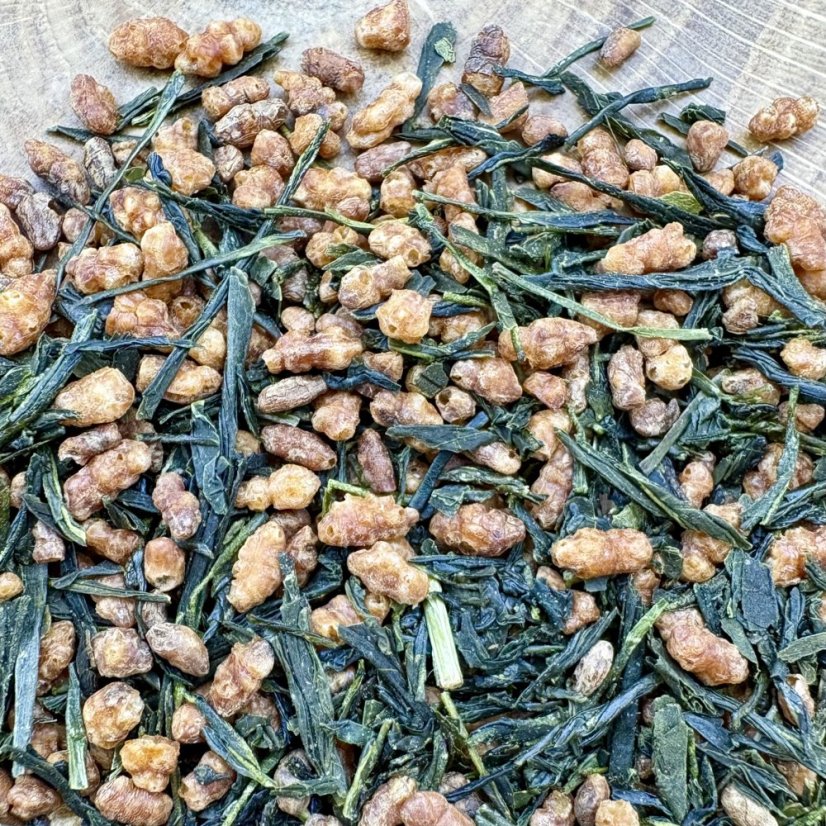 Genmaicha Noka - farmářský organický rýžový čaj z Uji - Gramy: 50