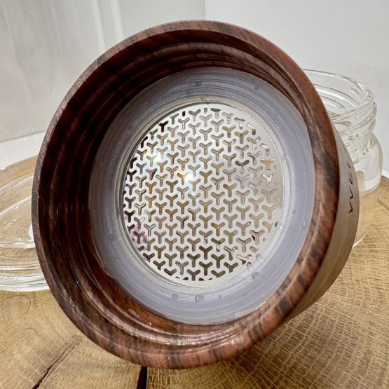 Zavařovačka - cestovní skleněná dvoustěnná termoska o objemu 250ml
