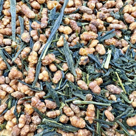 Genmaicha Noka - farmářský organický rýžový čaj z Uji